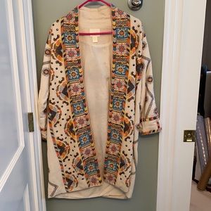 Anthropologie Maeve beaded jacket.